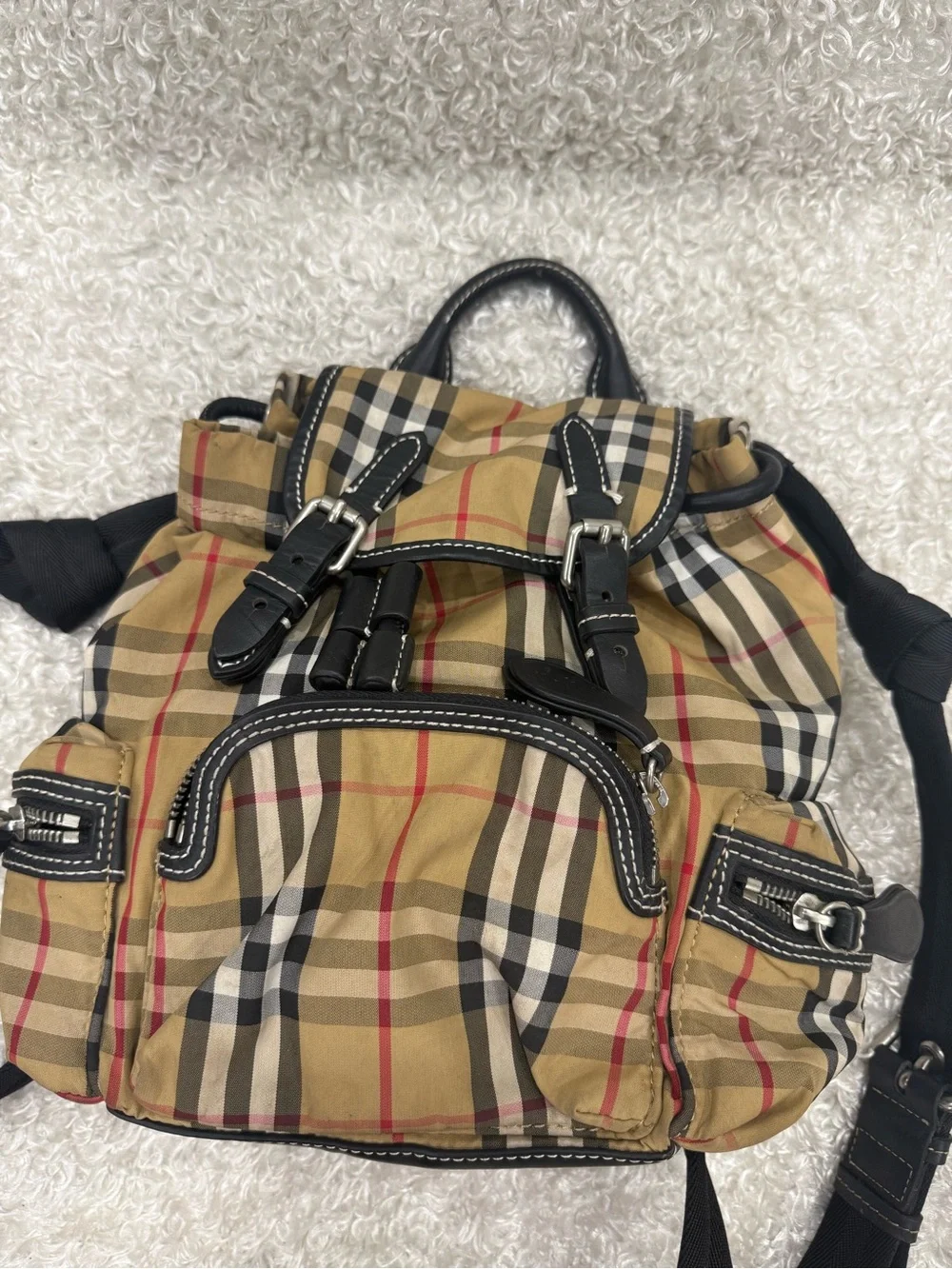 Burberry Nova Check Mini Rucksack/Backpack